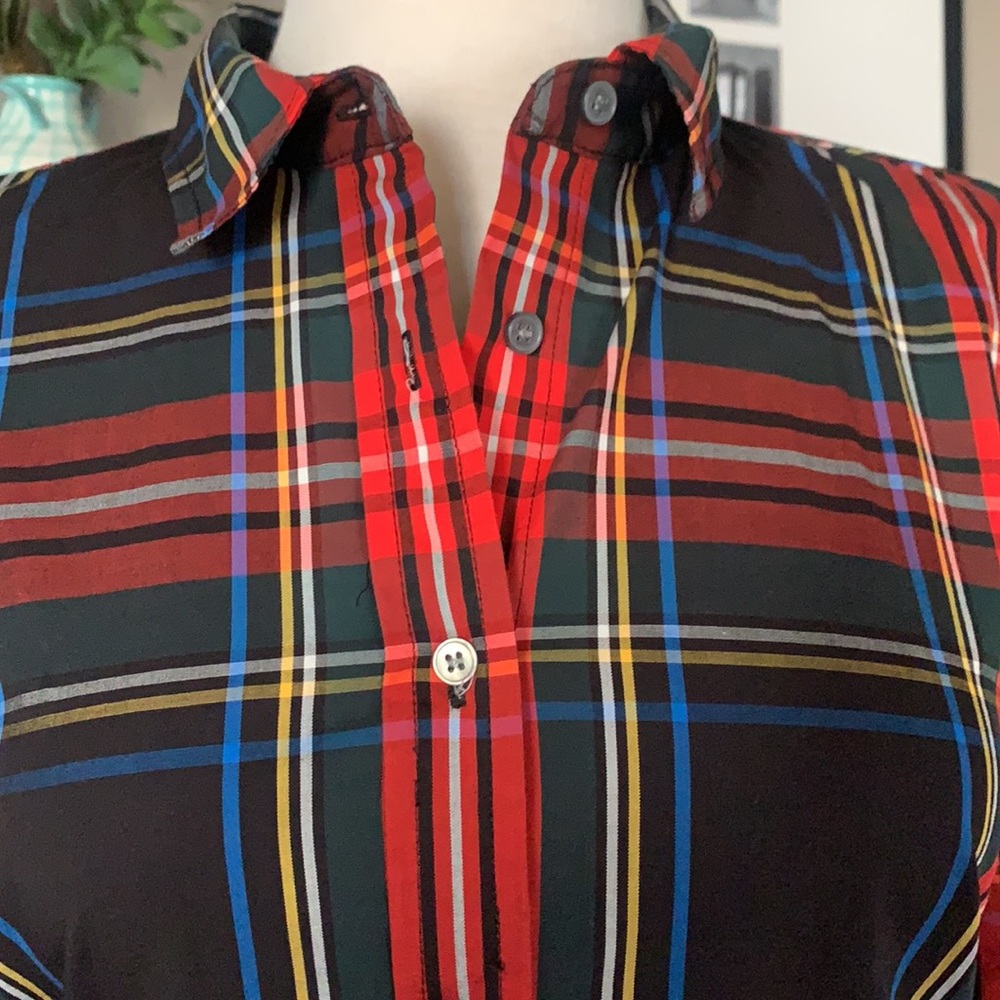 Jcrew Plaid Button Down - image 4